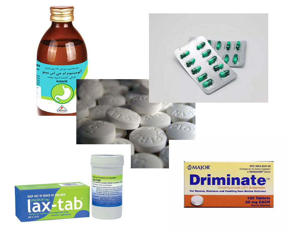داروهای مناسب برای مسیر سفر با توجه به وسیله حمل و نقل