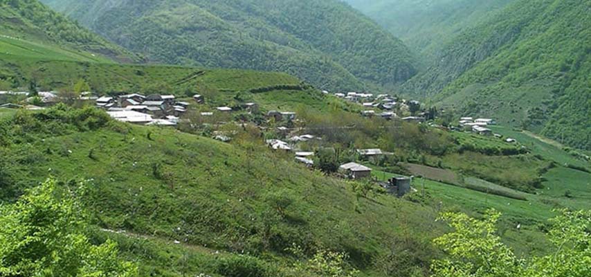 روستای شیرین آباد تور جنگل ابر